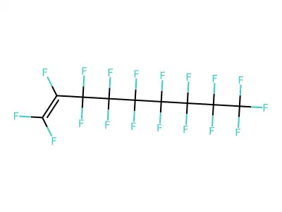 Perfluoronon-1-ene structure