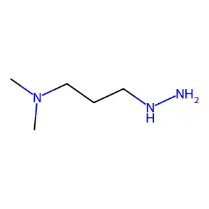 3-肼基-N,N-二甲基-1-丙胺 structure