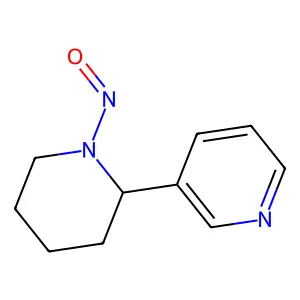 3-(1-Nitroso-2-piperidinyl)pyridine structure