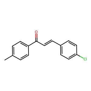 4-Chloro-4'-methylchalcone structure