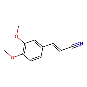 3-(3,4-Dimethoxyphenyl)acrylonitrile structure
