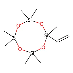 Heptamethylvinylcyclotetrasiloxane structure