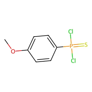 (4-Methoxyphenyl)phosphonothioic dichloride structure