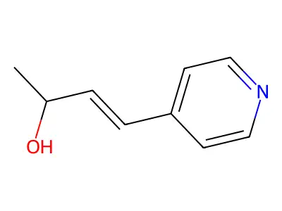 3-Buten-2-OL, 4-(4-pyridinyl)- structure