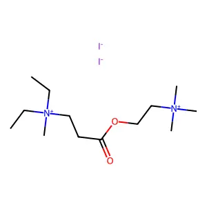 Ammonium, (2-carboxyethyl)diethylmethyl-, iodide, ester with choline iodide structure