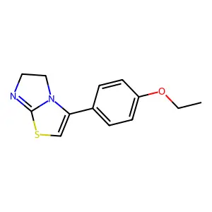 3-(4-Ethoxyphenyl)-5,6-dihydroimidazo[2,1-b][1,3]thiazole structure