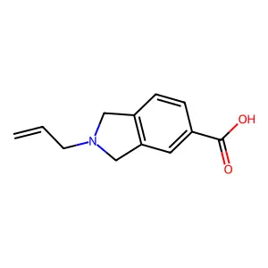 2-Allylisoindoline-5-carboxylic acid structure