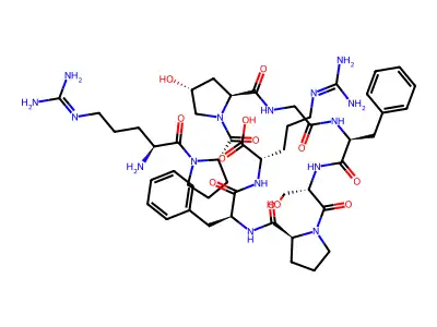 [Hyp3]bradykinin structure
