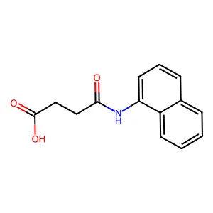 4-(1-Naphthylamino)-4-oxobutanoic acid structure