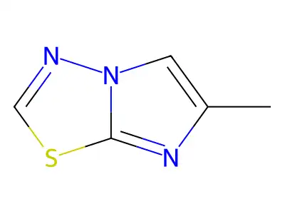 6-Methylimidazo(2,1-b)(1,3,4)thiadiazole structure