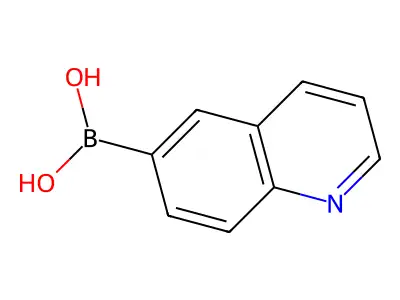 Quinolin-6-ylboronic Acid (contains varying amounts of Anhydride) structure