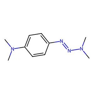 4-[(1E)-3,3-Dimethyltriaz-1-en-1-yl]-N,N-dimethylaniline structure
