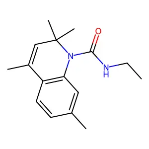 N-乙基-2,2,4,7-四甲基喹啉-1-甲酰胺 structure
