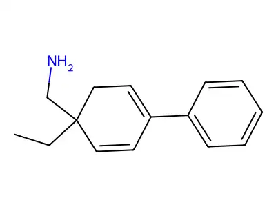 [4-(4-Ethylphenyl)phenyl]methanamine structure