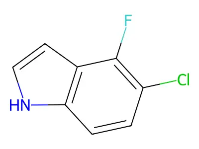 5-Chloro-4-fluoroindole structure