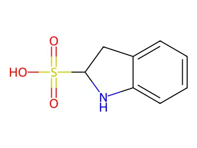 2,3-Dihydro-1H-indole-2-sulfonic acid structure