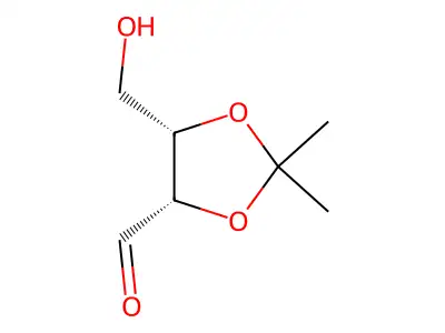 2,3-O-Isopropylideneerythrose structure