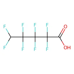 5H-Octafluoropentanoic acid structure