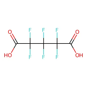 Perfluoroglutaric acid structure