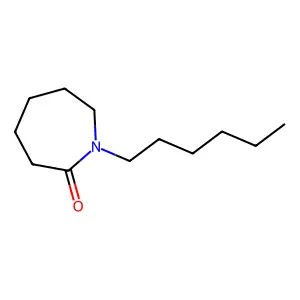 1-Hexylazepan-2-one structure
