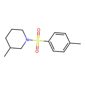 (3R)-3-Methyl-1-((4-methylphenyl)sulfonyl)piperidine structure