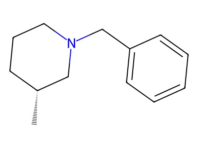 1-Benzyl-3-methylpiperidine structure