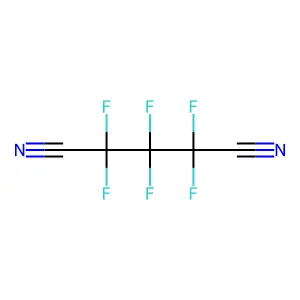 2,2,3,3,4,4-Hexafluoropentanedinitrile structure