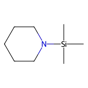 Piperidine, 1-(trimethylsilyl)- structure