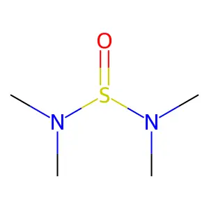 Sulfurous diamide, tetramethyl- structure
