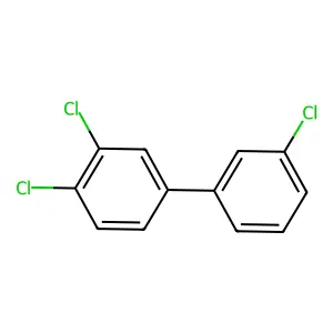 3,3',4-Trichlorobiphenyl structure