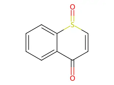 4H-1-Benzothiopyran-4-one 1-oxide structure
