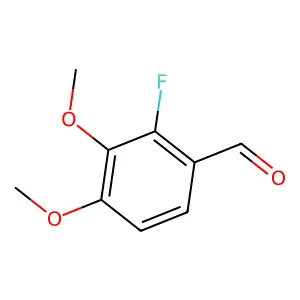 2-Fluoro-3,4-dimethoxybenzaldehyde structure