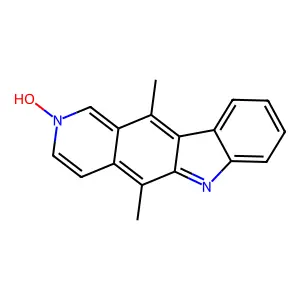 玫瑰树碱 N-氧化物 structure