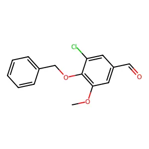 4-(Benzyloxy)-3-chloro-5-methoxybenzaldehyde structure
