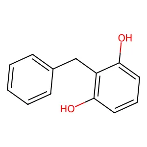 2-Benzylresorcinol structure