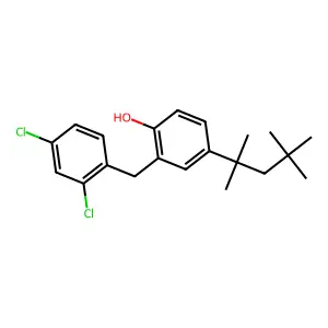 氯福克酚 structure