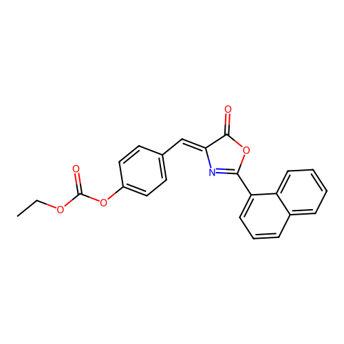 C23H17NO5 structure