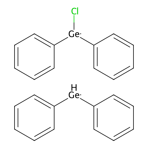 1-Chloro-1,1,2,2-tetraphenyldigermane structure