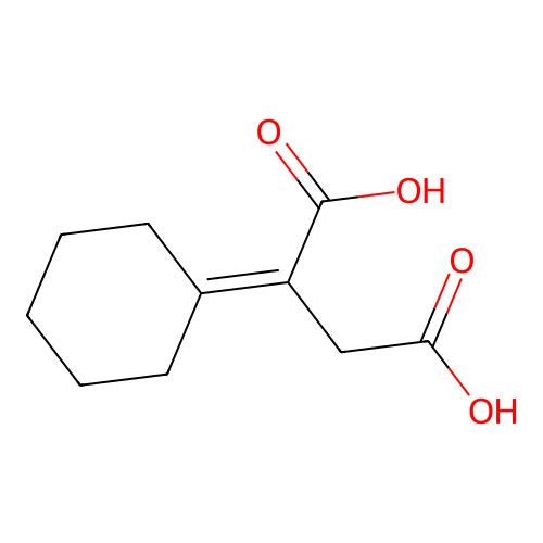 2-亚环己基丁二酸 structure