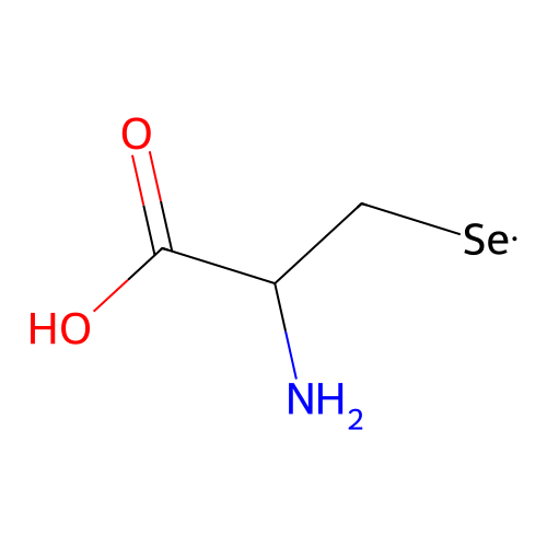 Seleno-(DL)-cysteine structure