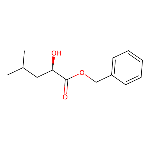 D-leucic acid benzyl ester structure