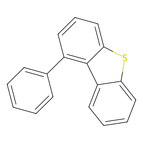 1-Phenyldibenzothiophene structure