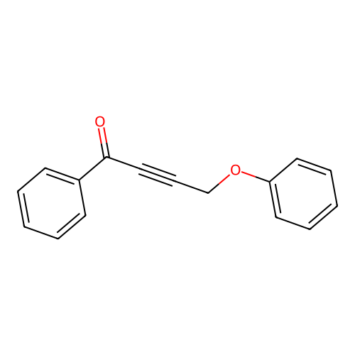 2-Butyn-1-one, 4-phenoxy-1-phenyl- structure