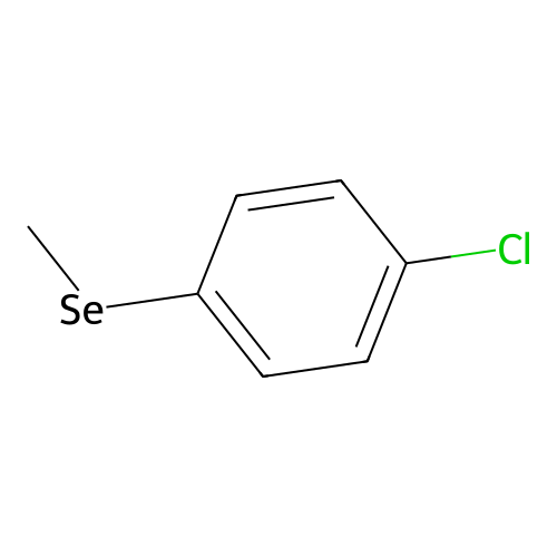 4-Chloroseleno anisole structure