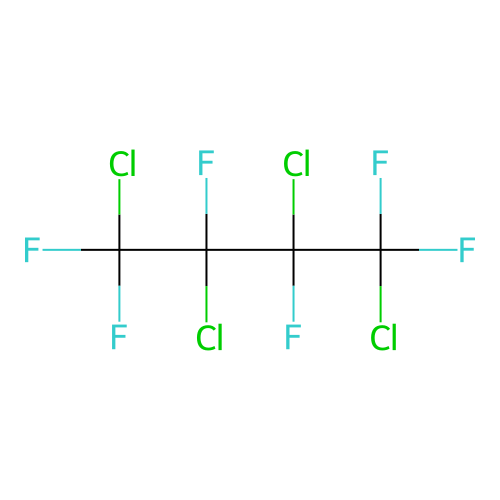 Tetrachlorohexafluorobutane structure