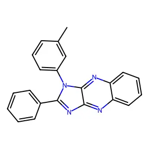 3-(3-Methylphenyl)-2-phenylimidazo[4,5-b]quinoxaline structure
