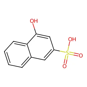 4-羟基-2-萘磺酸 structure