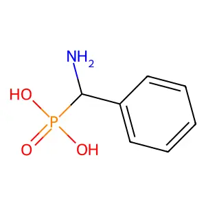 [(R)-amino(phenyl)methyl]phosphonic acid structure