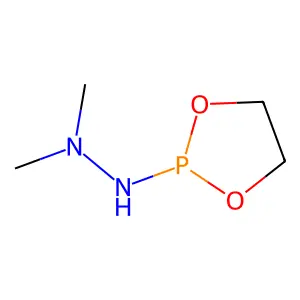 2-(1,3,2-Dioxaphospholan-2-yl)-1,1-dimethylhydrazine structure