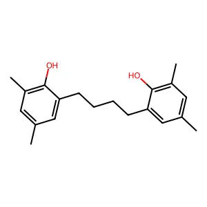 2,4-Xylenol, 6,6'-butylidenebis- structure